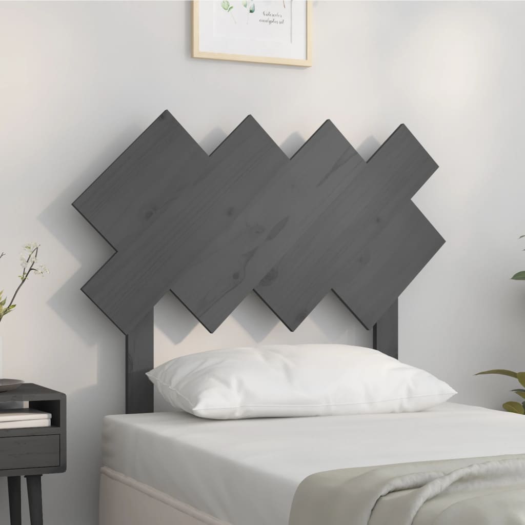 Tăblie De Pat, , 92X3X81 Cm, Lemn Masiv De Pin