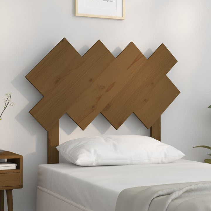 Tăblie De Pat, , 92X3X81 Cm, Lemn Masiv De Pin