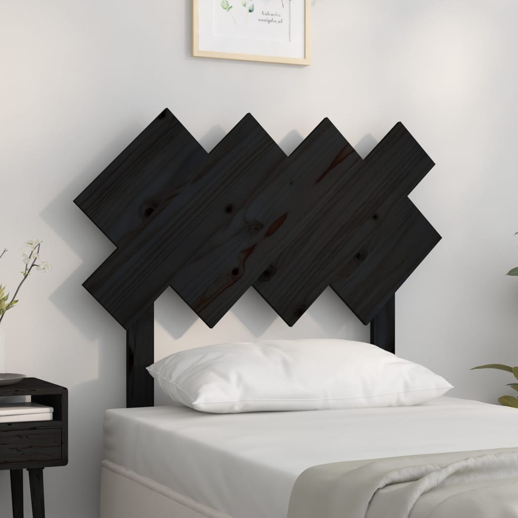 Tăblie De Pat, , 92X3X81 Cm, Lemn Masiv De Pin