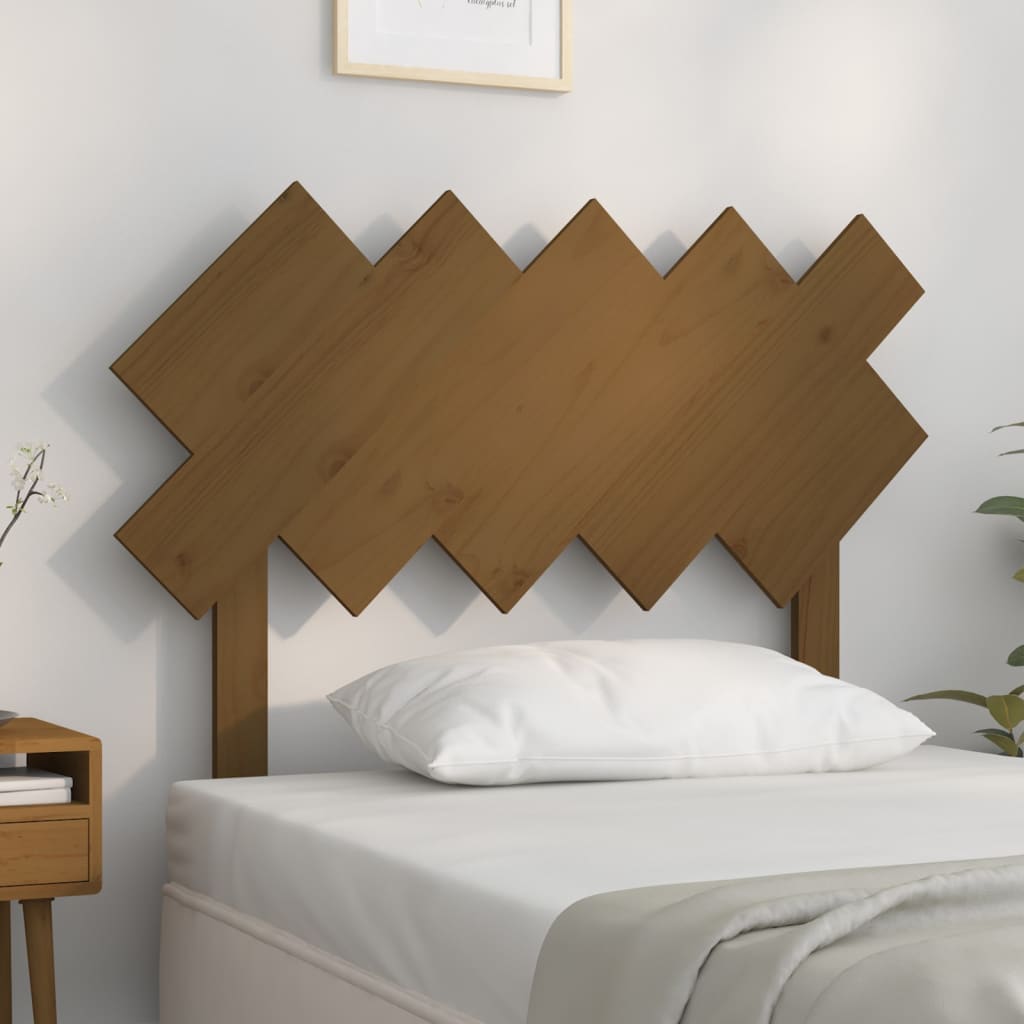 Tăblie De Pat, , 92X3X81 Cm, Lemn Masiv De Pin