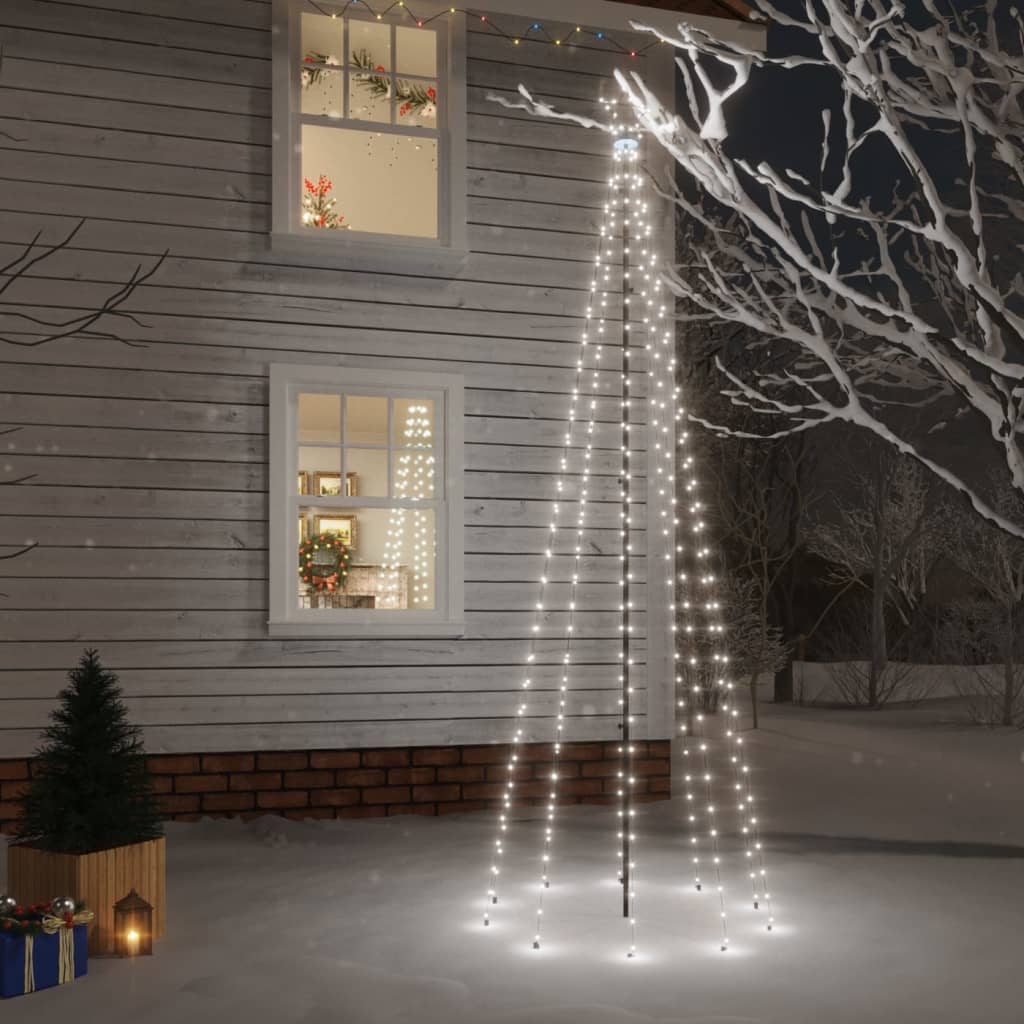 Brad De Crăciun Cu Țăruș, 1134 Led-Uri, , 800 Cm