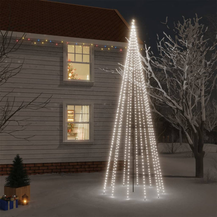 Brad De Crăciun Cu Țăruș, 1134 Led-Uri, , 800 Cm