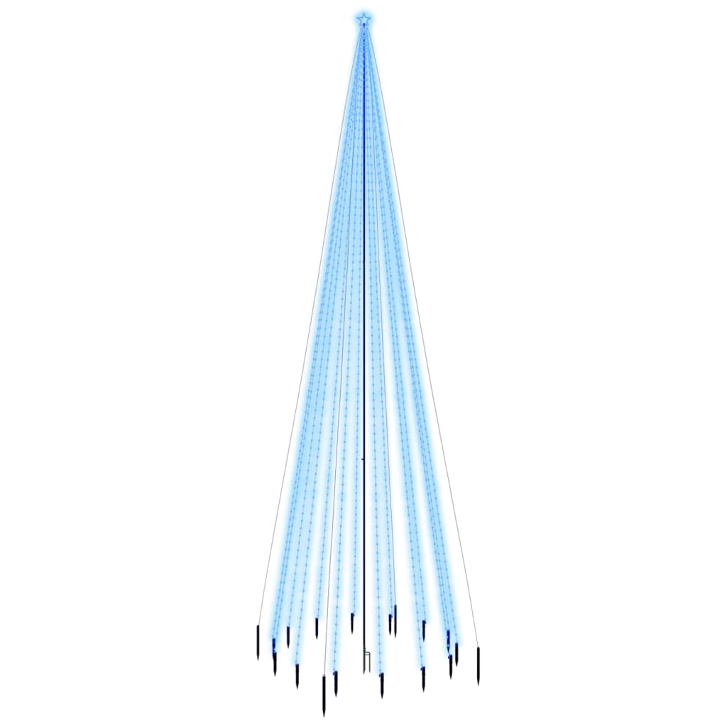 Brad De Crăciun Cu Țăruș, 1134 Led-Uri, , 800 Cm