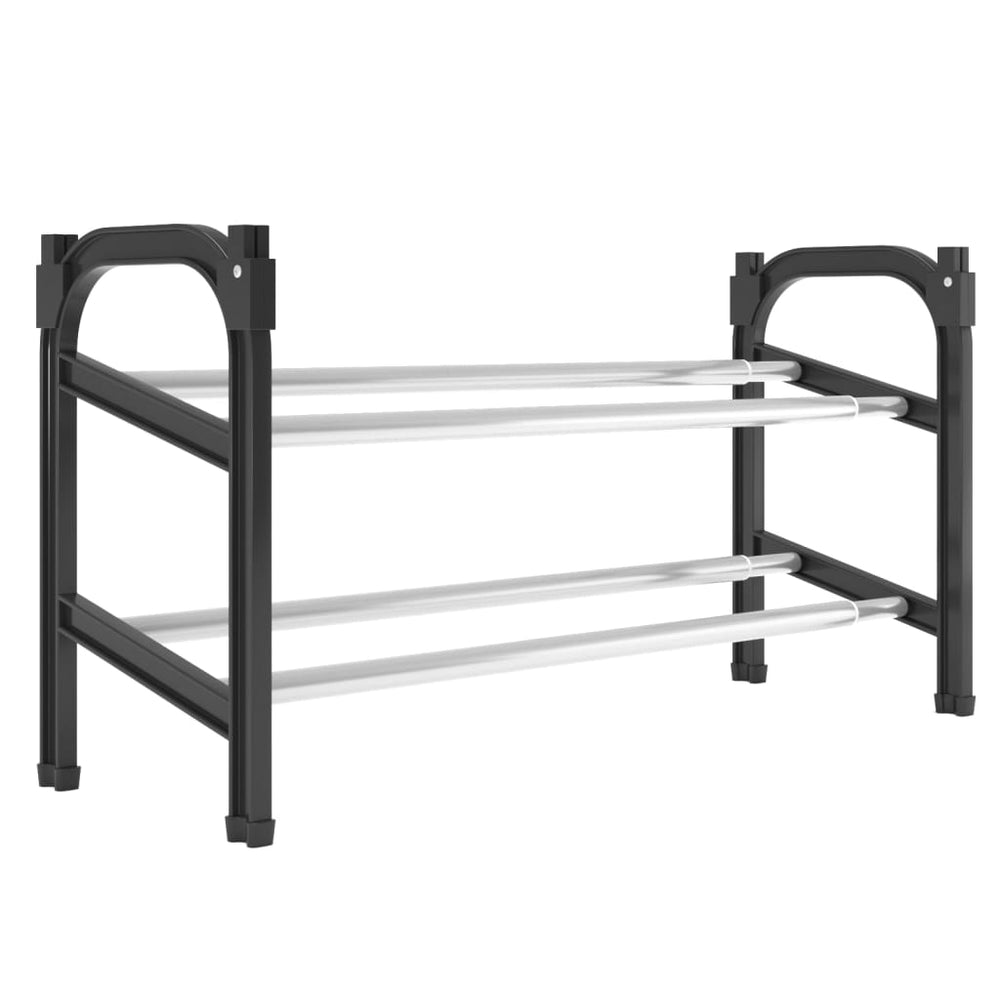 Suport Pentru Pantofi Extensibil Cu 2 Rafturi, 119X24X37 Cm