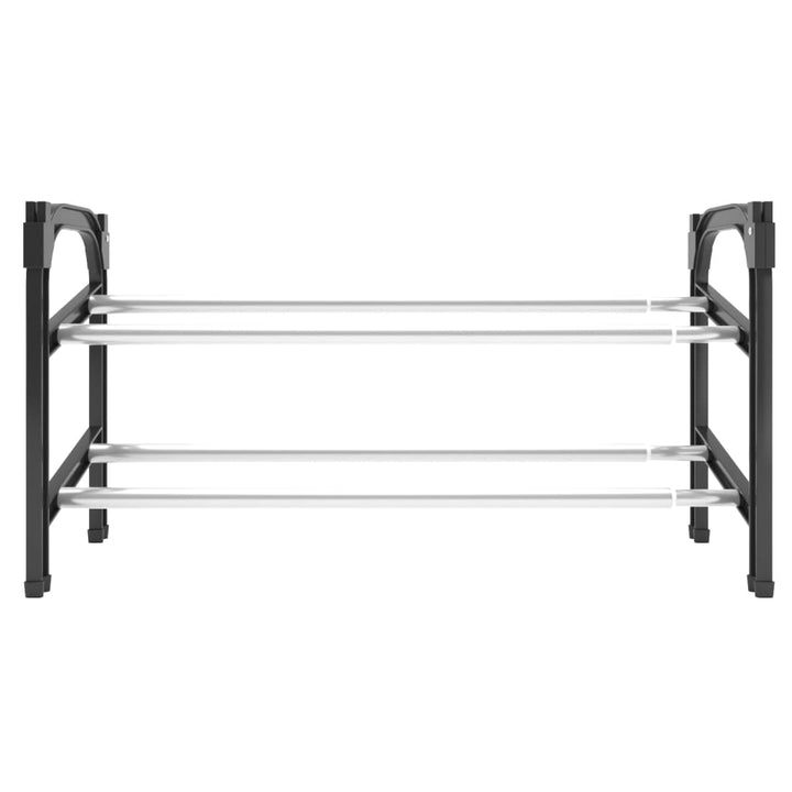 Suport Pentru Pantofi Extensibil Cu 2 Rafturi, 119X24X37 Cm