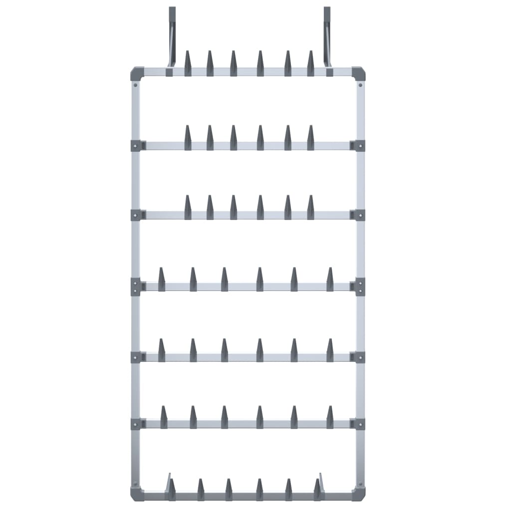 Suport Pentru Pantofi Suspendat, Argintiu, 66X13X139 Cm