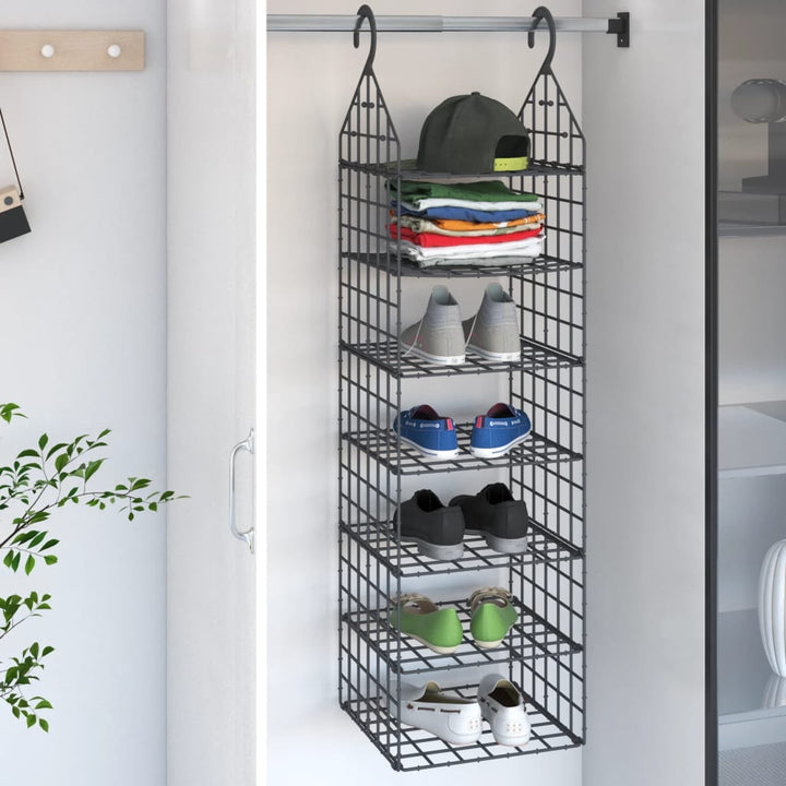 Organizator Pentru Dulap Suspendat, Cu 7 Rafturi