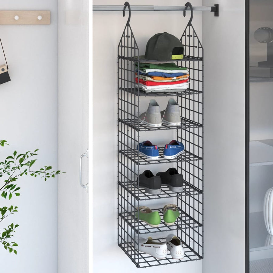 Organizator Pentru Dulap Suspendat, Cu 7 Rafturi