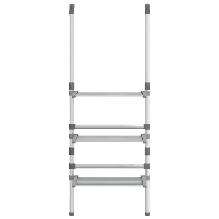 Suport De Uscare Rufe Suspendat, 3 Niveluri, Aluminiu