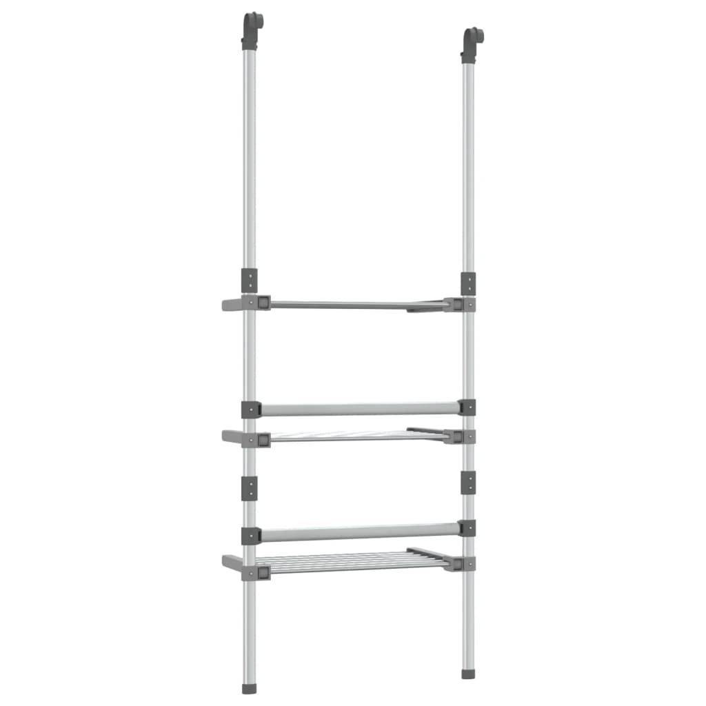 Suport De Uscare Rufe Suspendat, 3 Niveluri, Aluminiu