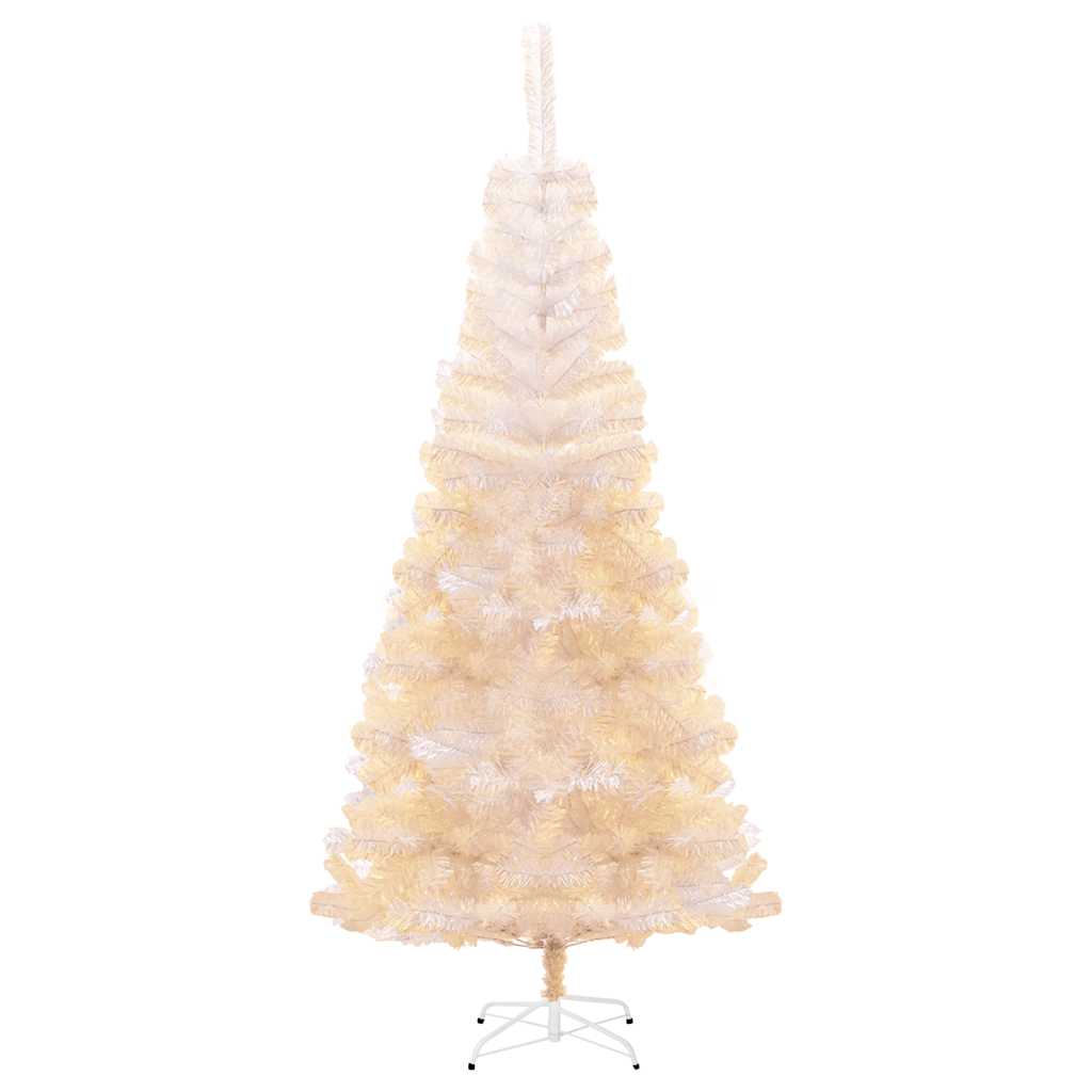 Brad De Crăciun Artificial Cu Vârfuri Irizate, , 180 Cm, Pvc