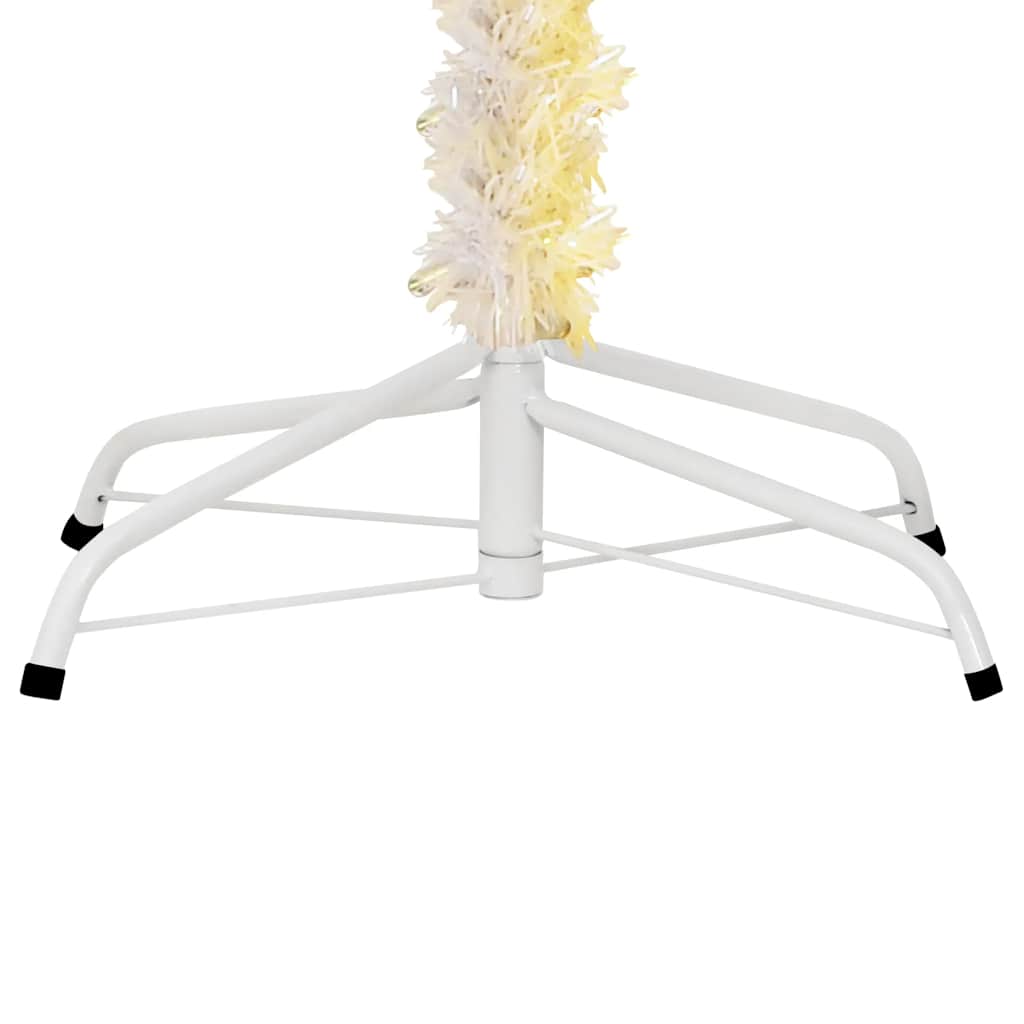 Brad De Crăciun Artificial Cu Vârfuri Irizate, , 180 Cm, Pvc