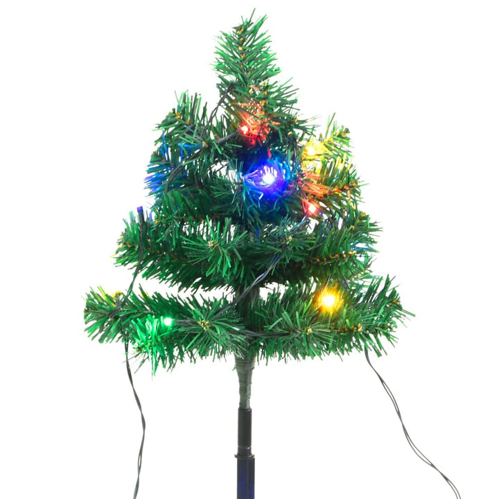 Brazi De Crăciun De Alee, 6 Buc., Led-Uri Multicolore 45 Cm Pvc