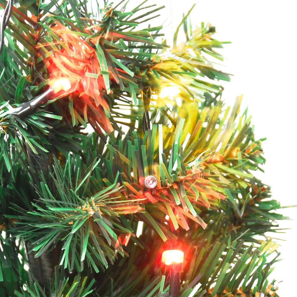Brazi De Crăciun De Alee, 6 Buc., Led-Uri Multicolore 45 Cm Pvc