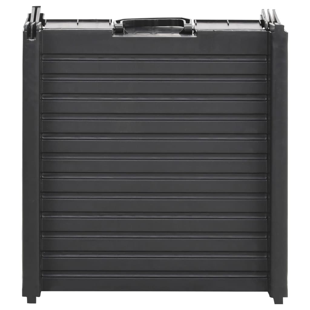 Rampă Pliabilă Pentru Câini, Negru, 153X40X12,5 Cm, Plastic