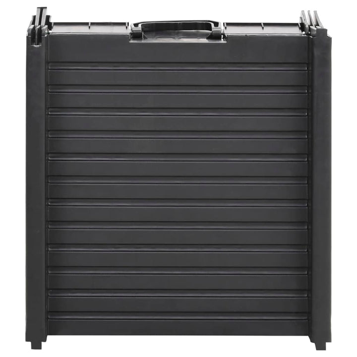 Rampă Pliabilă Pentru Câini, Negru, 153X40X12,5 Cm, Plastic