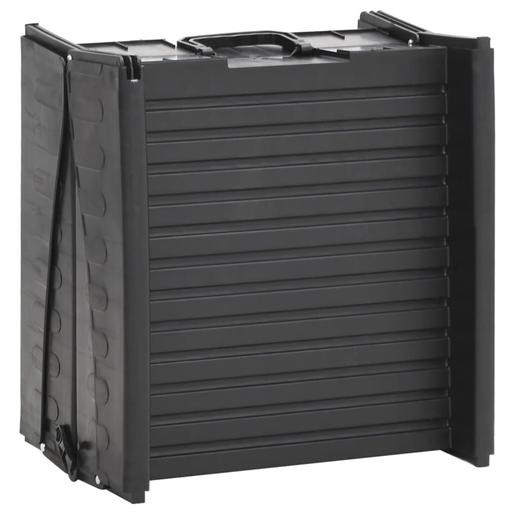 Rampă Pliabilă Pentru Câini, Negru, 153X40X12,5 Cm, Plastic