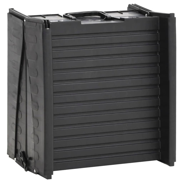 Rampă Pliabilă Pentru Câini, Negru, 153X40X12,5 Cm, Plastic
