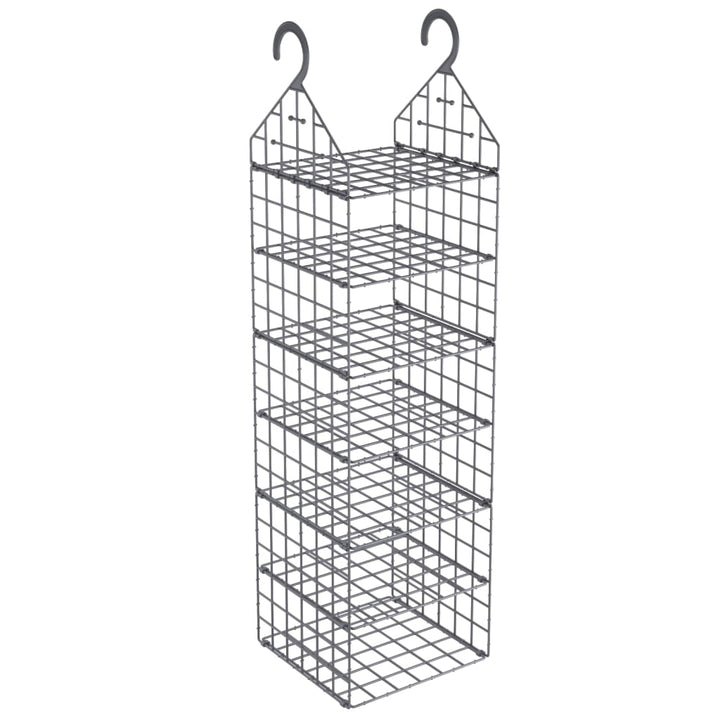 Organizator Pentru Dulap Suspendat, Cu 7 Rafturi, 2 Buc.