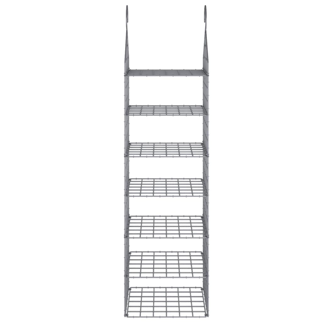 Organizator Pentru Dulap Suspendat, Cu 7 Rafturi, 2 Buc.