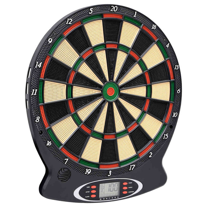 Placă Electrică De Darts Cu Săgeți Din Polipropilenă Neagră