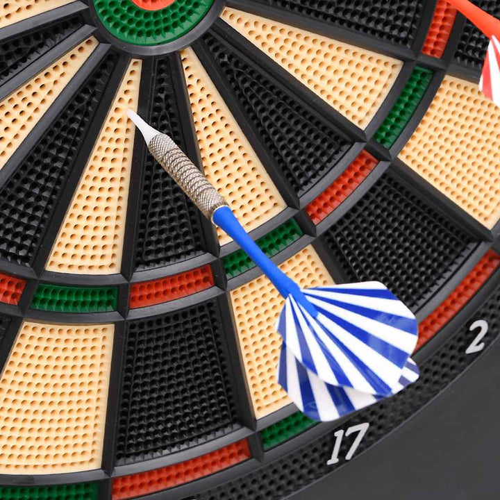 Placă Electrică De Darts Cu Săgeți Din Polipropilenă Neagră