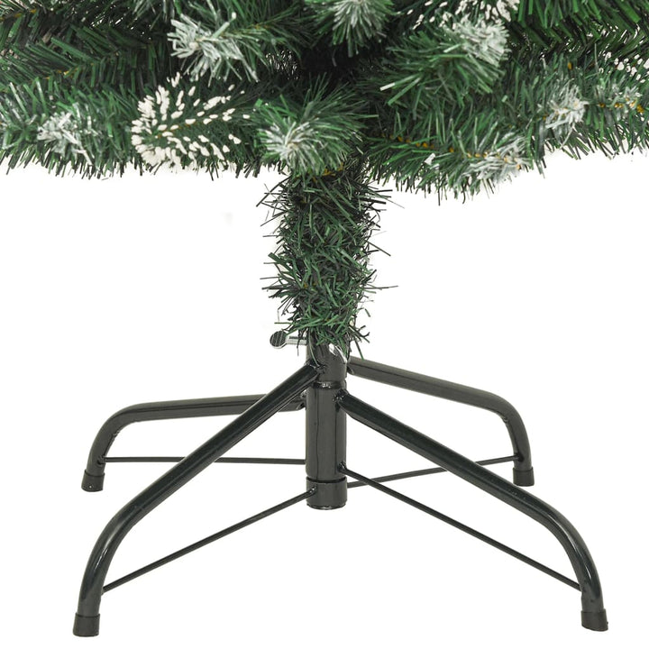 Brad De Crăciun Artificial Slim Cu Suport, , Pvc