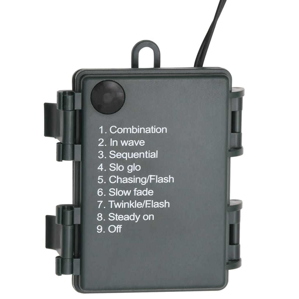 Ghirlandă De Crăciun Cu Lumini Led, Verde, 2,7 M, Pvc