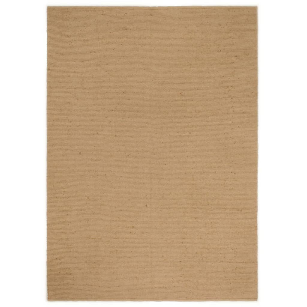 Covor Buclat Lucrat Manual, , Iută Și Bumbac