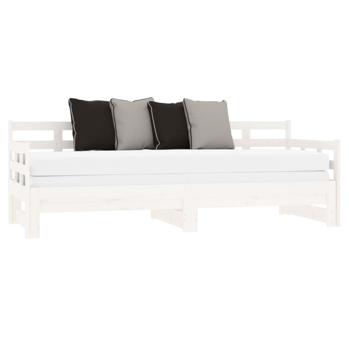 Pat De Zi Extensibil, , 2X(90X190) Cm, Lemn Masiv De Pin
