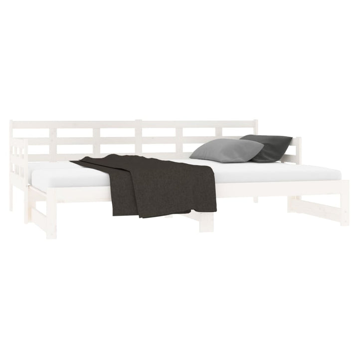 Pat De Zi Extensibil, , 2X(90X190) Cm, Lemn Masiv De Pin
