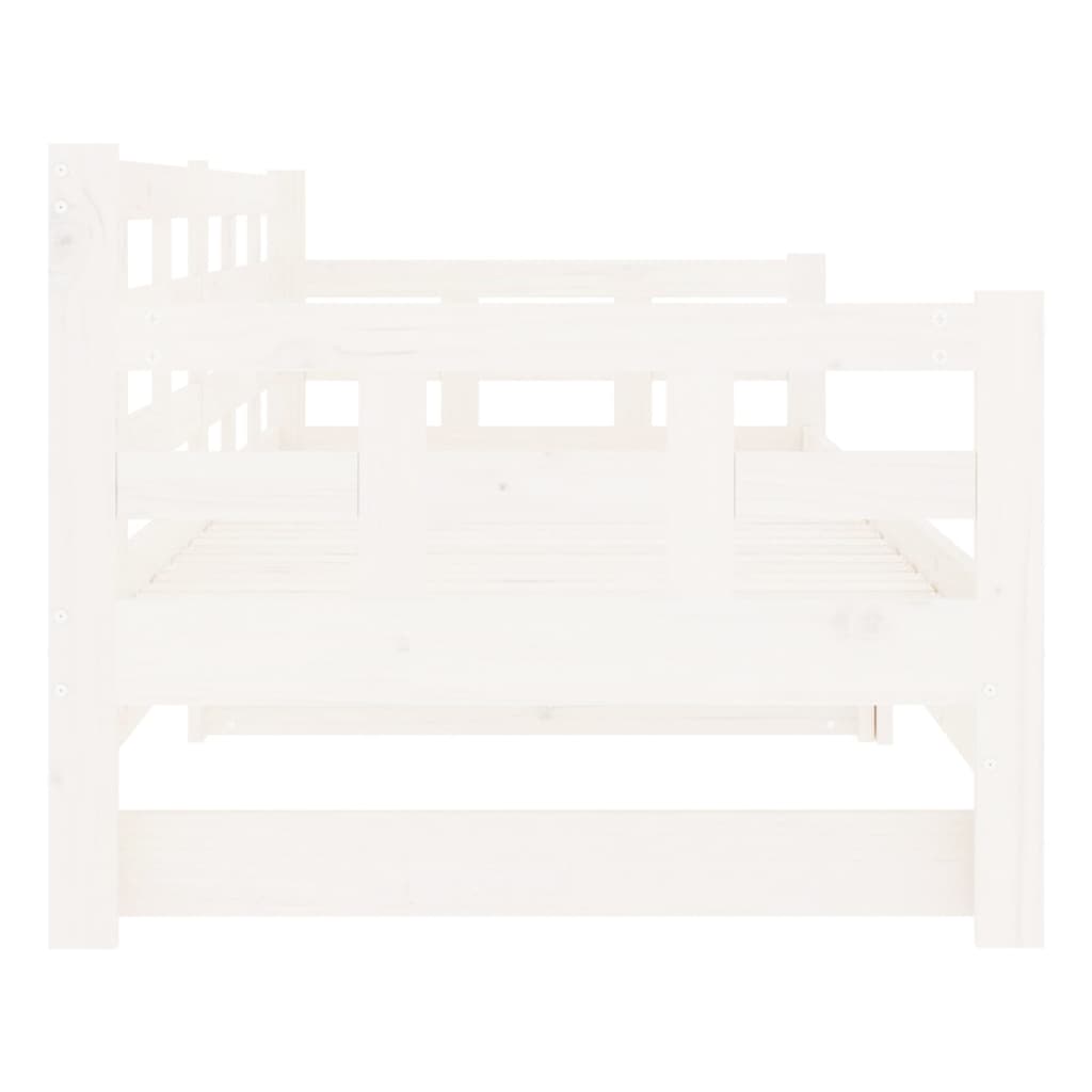 Pat De Zi Extensibil, , 2X(90X190) Cm, Lemn Masiv De Pin