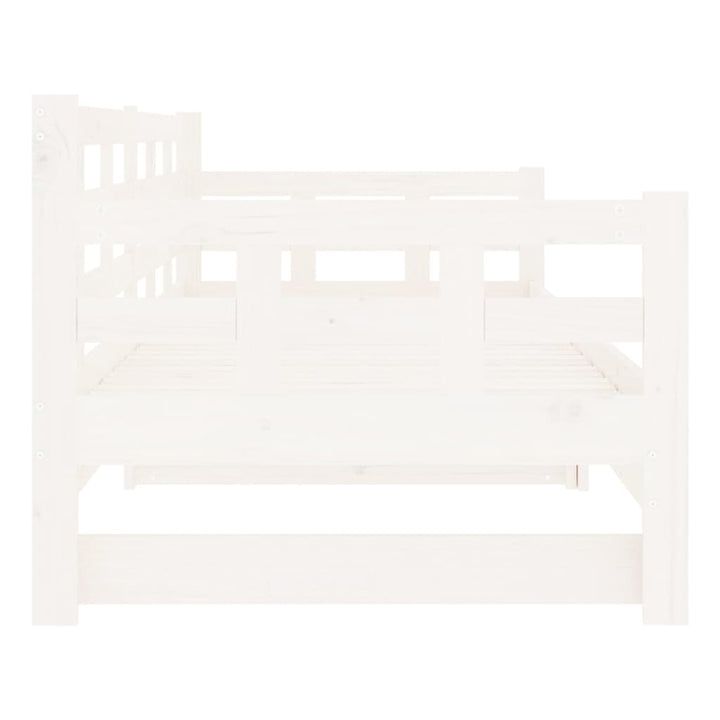 Pat De Zi Extensibil, , 2X(90X190) Cm, Lemn Masiv De Pin
