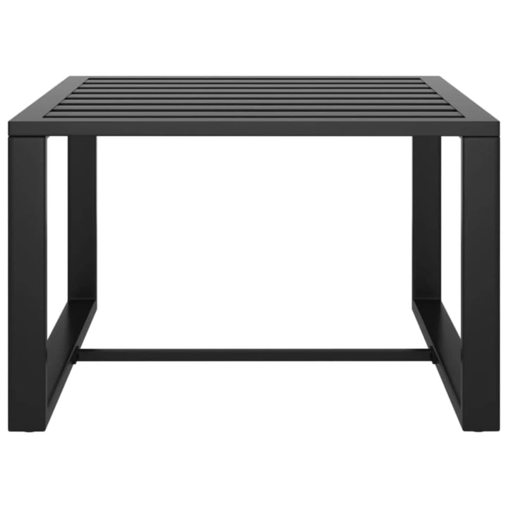 Set Mobilier De Grădină Cu Perne, 9 Piese, Antracit, Aluminiu