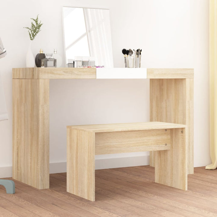 Taburet De Toaletă 70X35X45 Cm Lemn Prelucrat