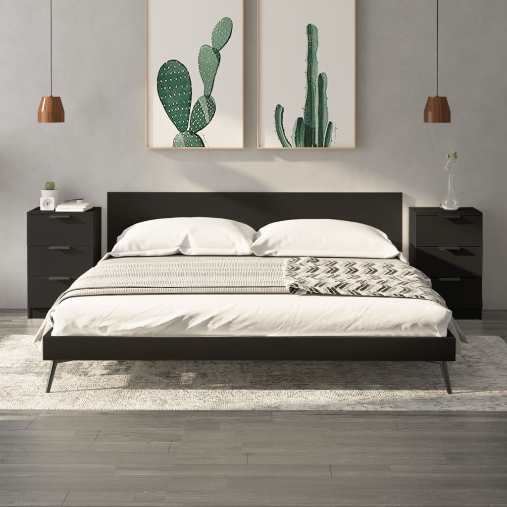 Noptiere, 2 Buc., , 40X36X65 Cm