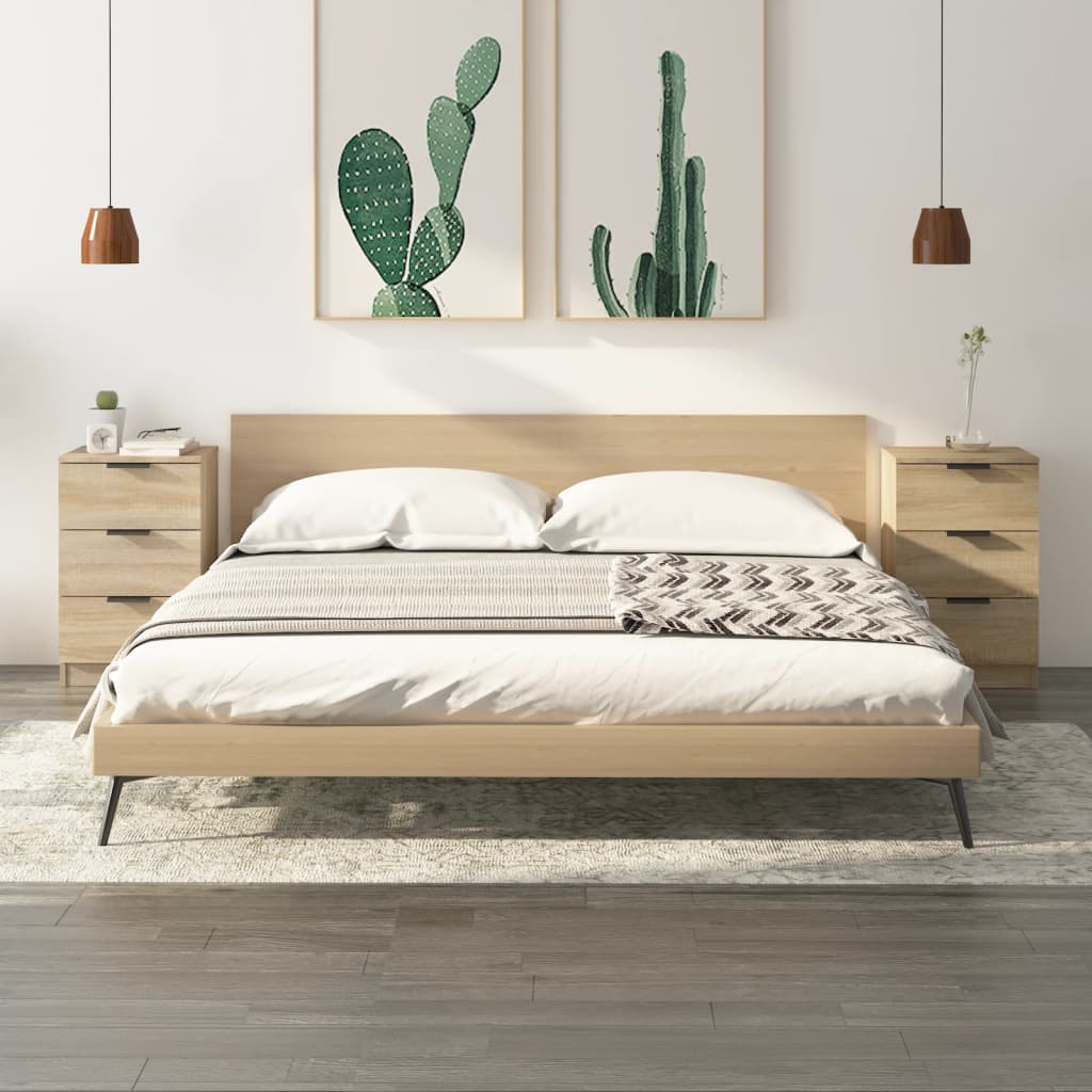 Noptiere, 2 Buc., , 40X36X65 Cm