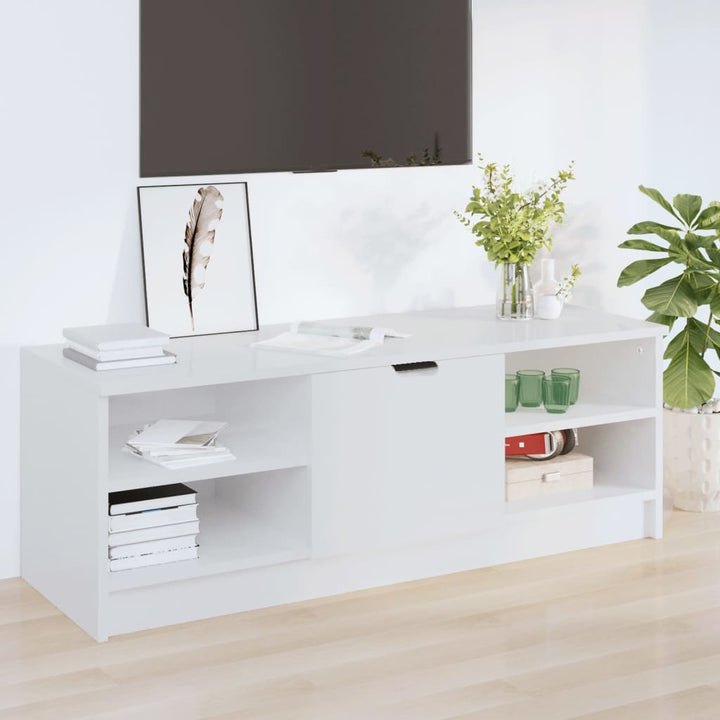 Comodă Tv, Stejar Fumuriu, 102X35,5X36,5 Cm, Lemn Compozit