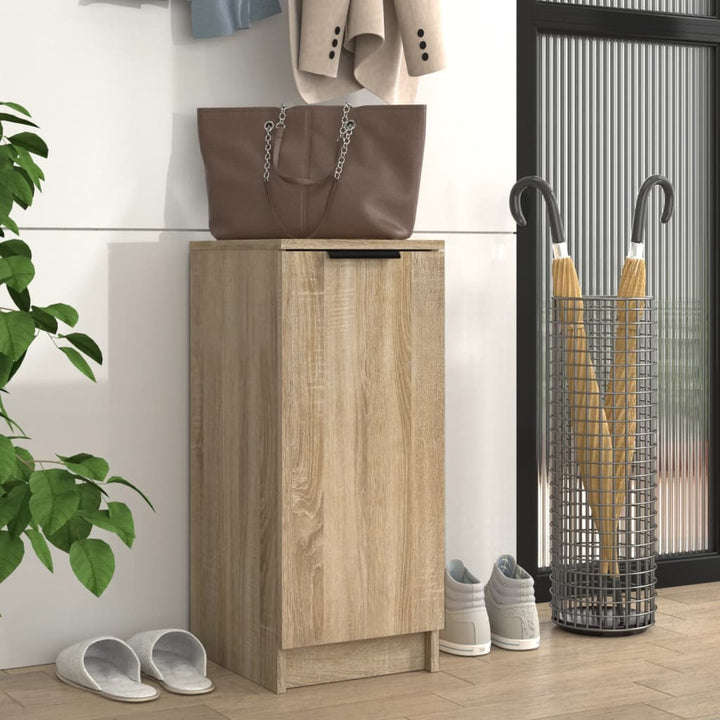 Pantofar, Gri Sonoma, 30X35X70 Cm, Lemn Compozit