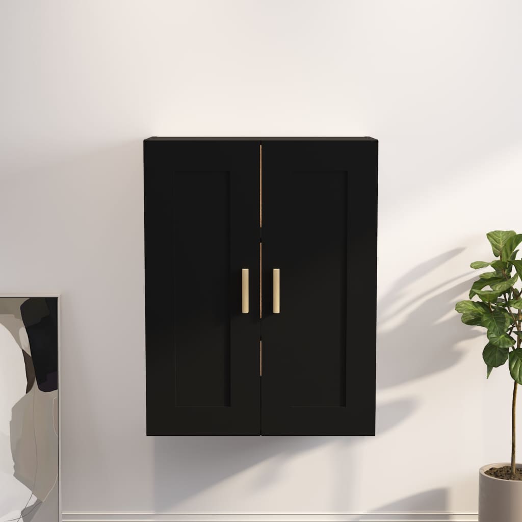 Dulap De Perete Alb Extralucios 69,5X32,5X90 Cm Lemn Prelucrat