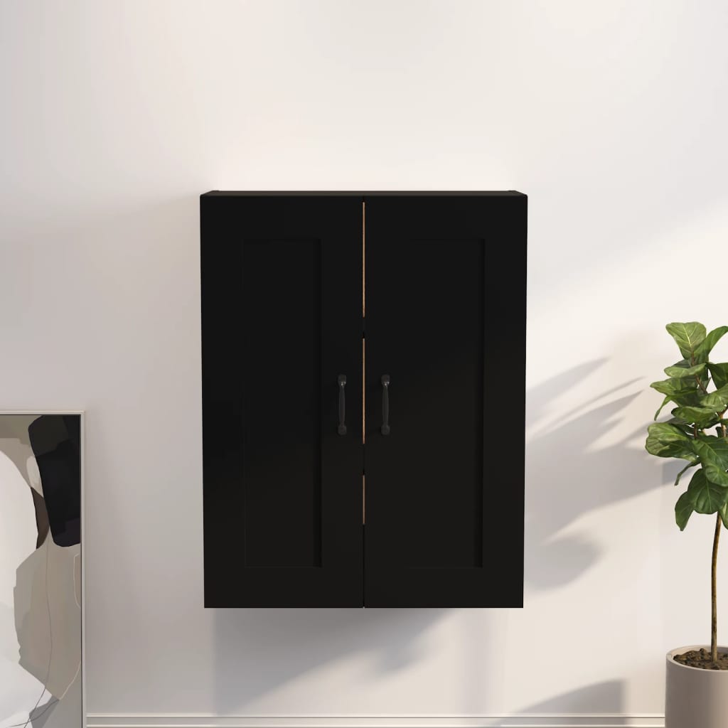 Dulap De Perete Suspendat, Alb Extralucios, 69,5X32,5X90 Cm