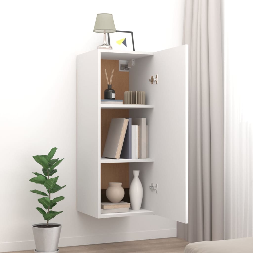 Dulap De Perete Suspendat, , 34,5X34X90 Cm, Lemn Prelucrat