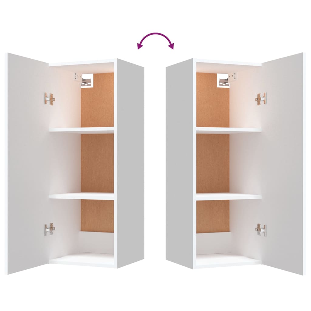 Dulap De Perete Suspendat, , 34,5X34X90 Cm, Lemn Prelucrat