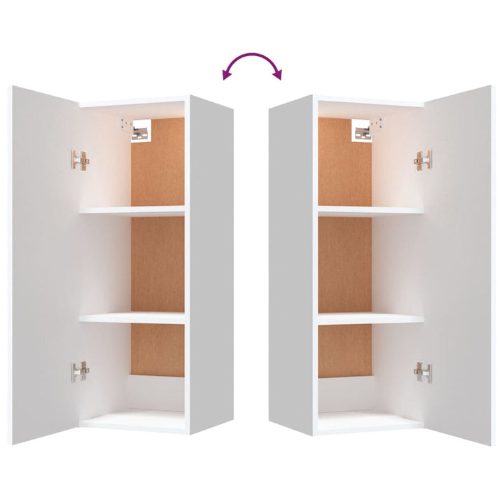 Dulap De Perete Suspendat, , 34,5X34X90 Cm, Lemn Prelucrat