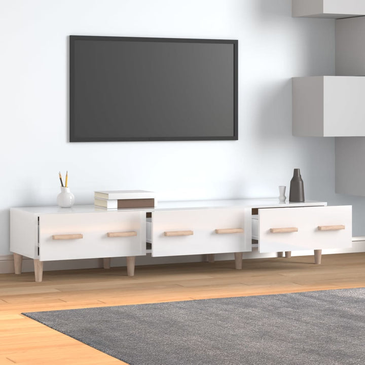 Comodă Tv, Stejar Maro, 150X34,5X30 Cm, Lemn Compozit