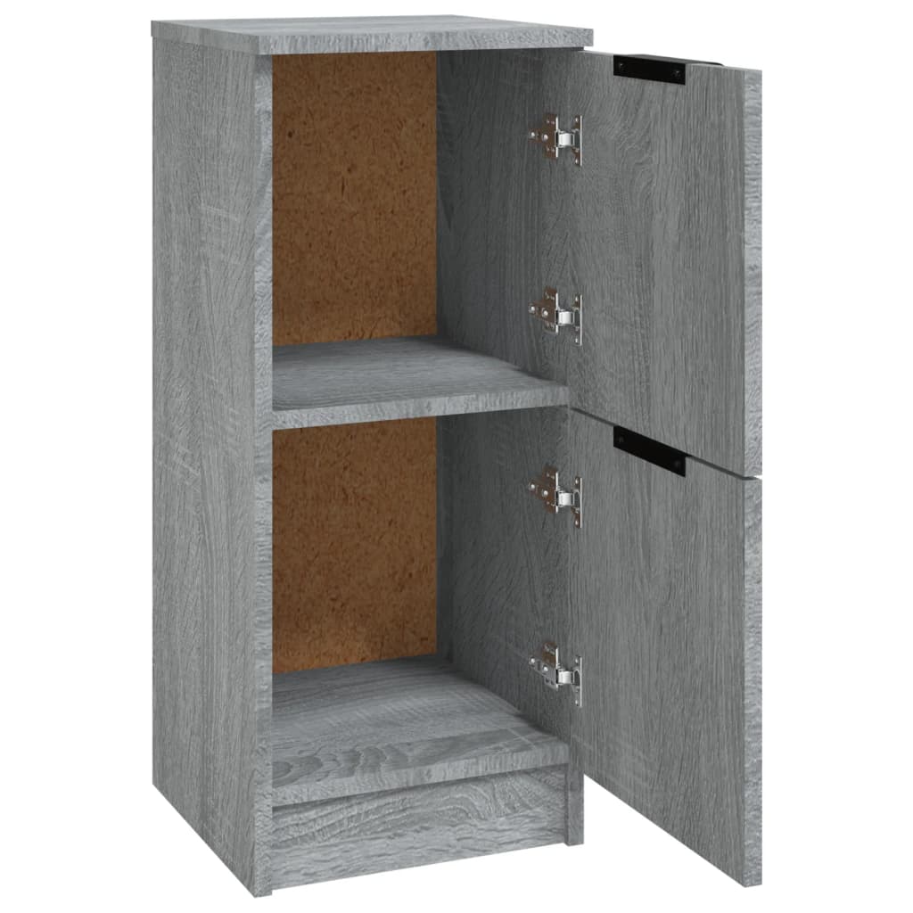 Dulapuri, 2 Buc., Gri Sonoma, 30X30X70 Cm, Lemn Prelucrat