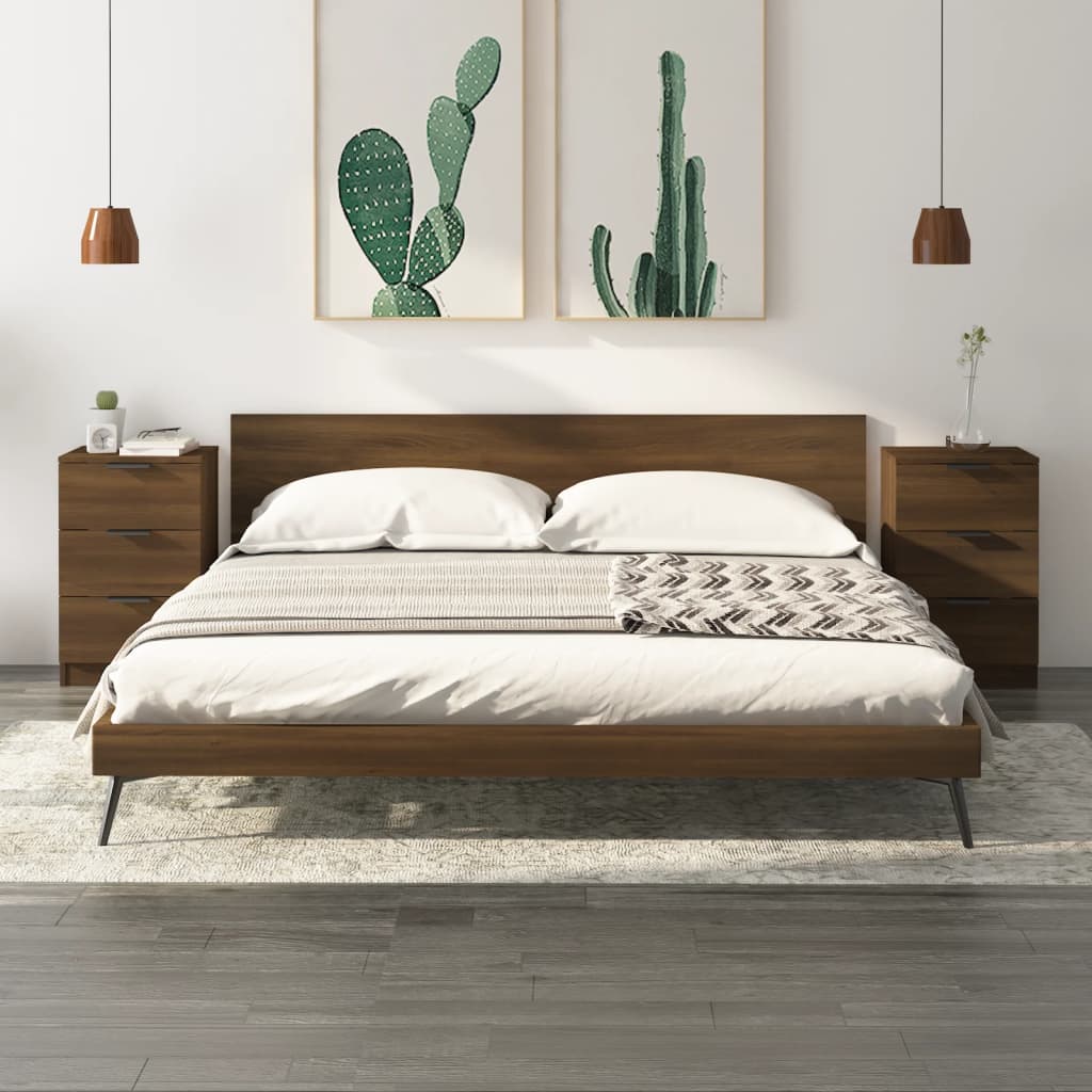Noptiere, 2 Buc., , 40X36X65 Cm
