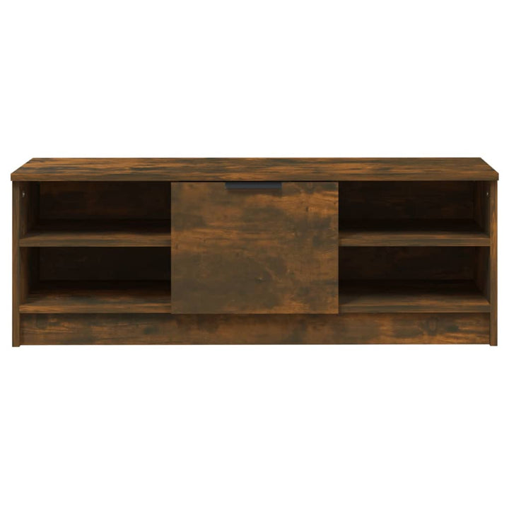 Comodă Tv, Stejar Fumuriu, 102X35,5X36,5 Cm, Lemn Compozit