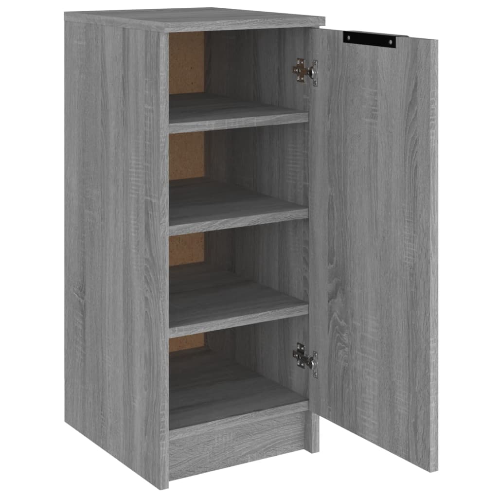 Pantofar, Gri Sonoma, 30X35X70 Cm, Lemn Compozit