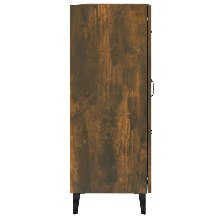 Dulap, Stejar Fumuriu, 69,5X34X90 Cm, Lemn Compozit